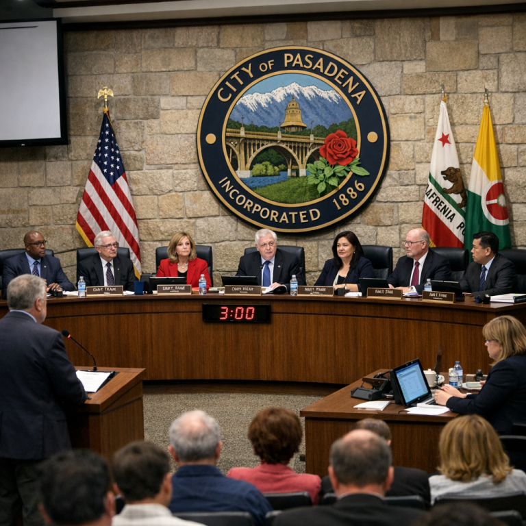 Pasadena City Council Advances Key Initiatives Amid Community Discussions